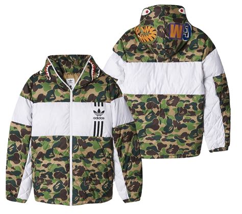 bape x adidas id96 down jacket replica|W2C Bape x Adidas Originals Down Jacket .